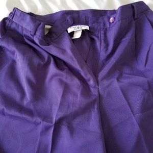 Purple golf shorts by Coral Bay
